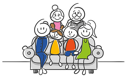 Grafik Familie